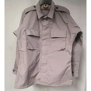 Propper 89706 Gray Tactical Shirt Long Sleeve Small Regular Military Security